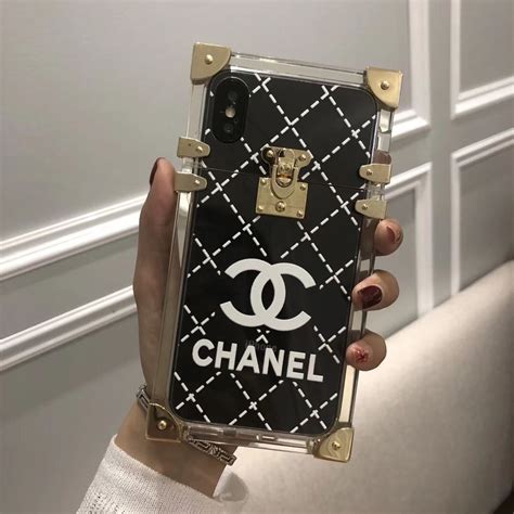 chanel trunk phone case|Chanel phone case iphone 10.